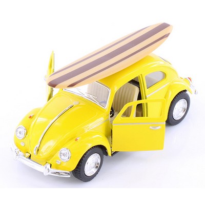 1967 Volkswagen Classic Beetle w/Surfboard Hardtop Diecast